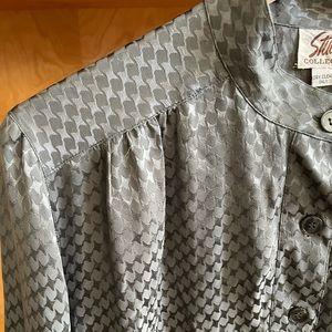 Vintage Studio Collection Silk Dress sz 16